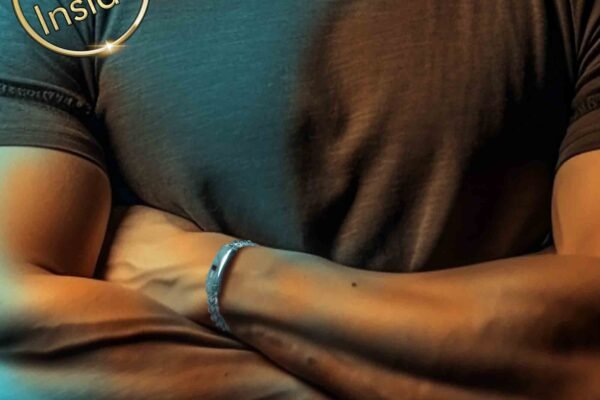 Christian Jewelry for Guys Black Stainless Steel Bracelet With Bible Inside by My Nano Jewelry