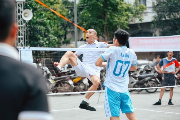 Dynamic action shot of a Sepak Takraw game, capturing intense focus and athleticism. — Watch NFL Games Live Online